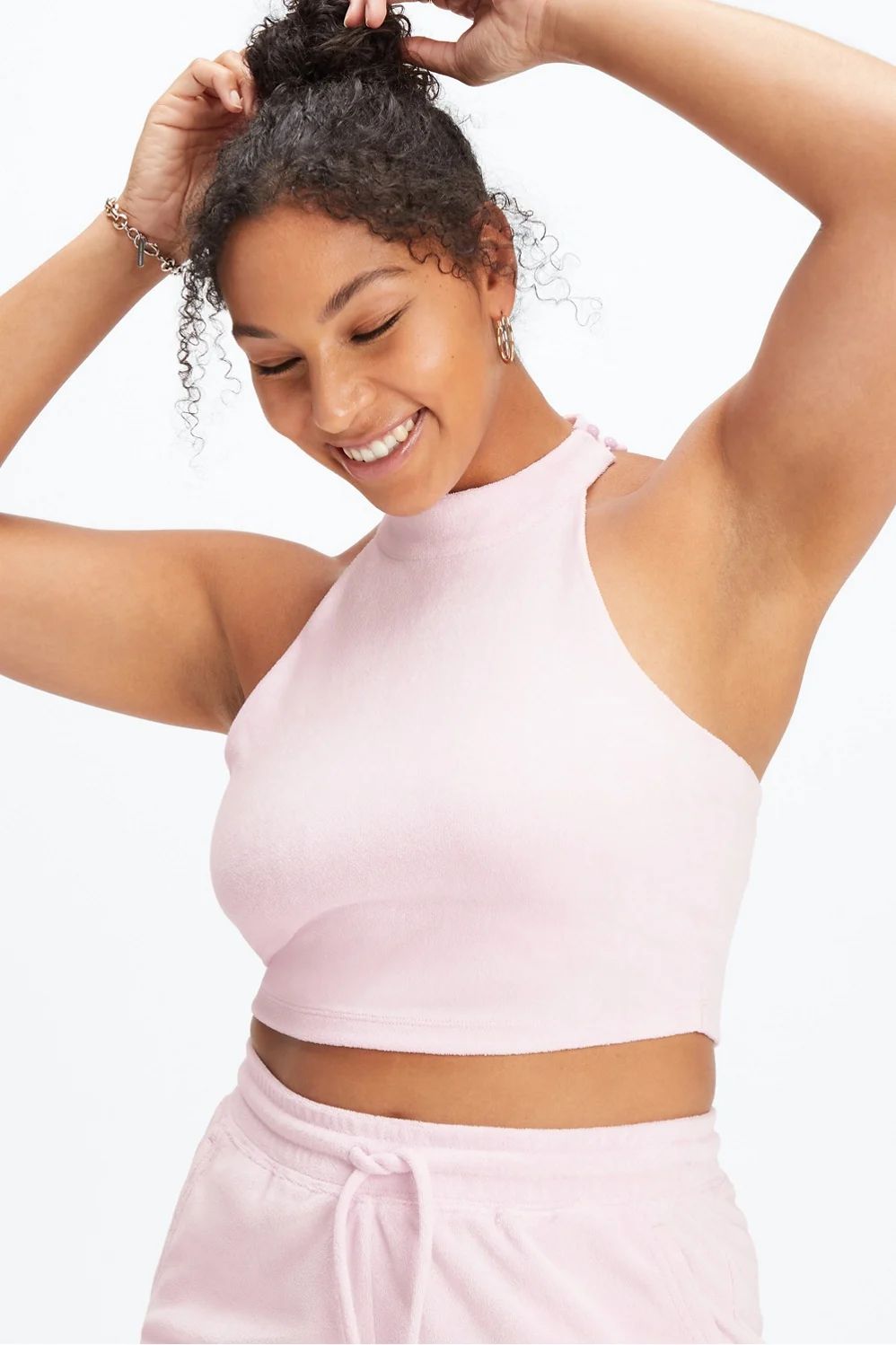 Terry Built-In Bra Tank | Fabletics - North America