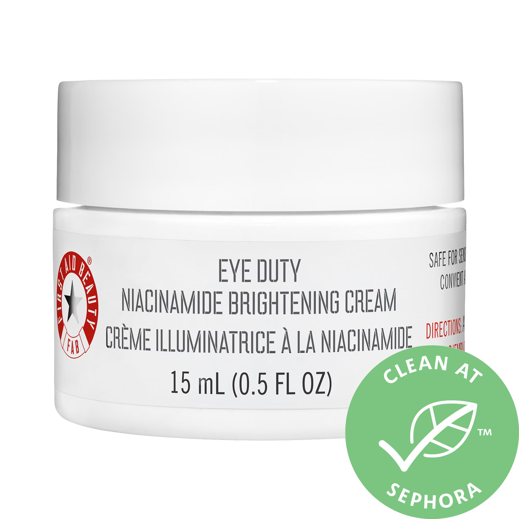 First Aid Beauty Eye Duty Niacinamide Brightening Eye Cream 0.5 oz/ 15 mL | Sephora (US)