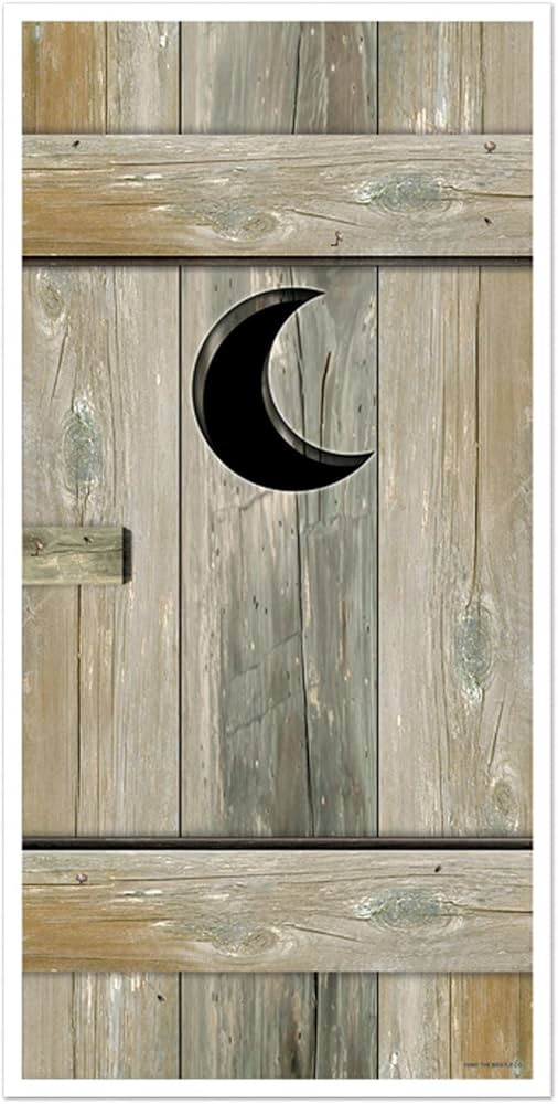 Outhouse Door Cover Party Accessory (1 count) (1/Pkg) | Amazon (US)
