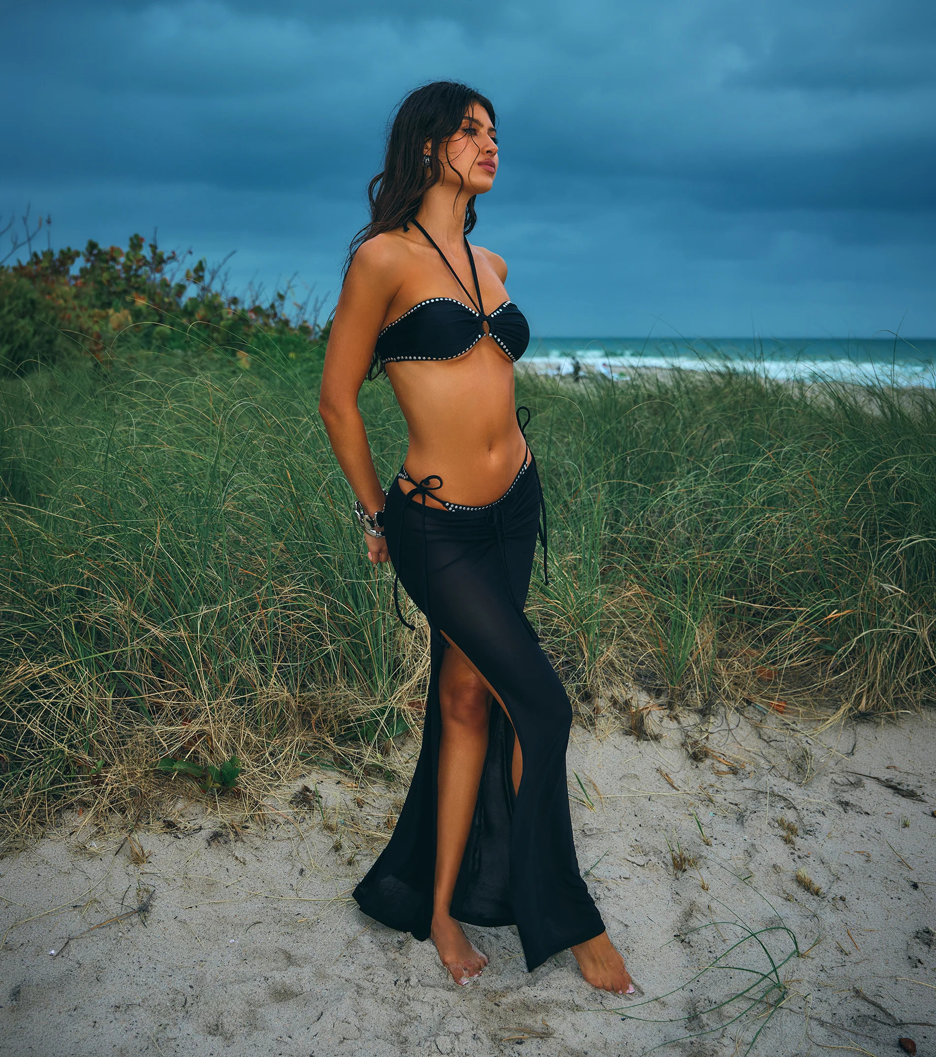 Beachside Siren Mesh Swim Cover Up | Windsor Stores