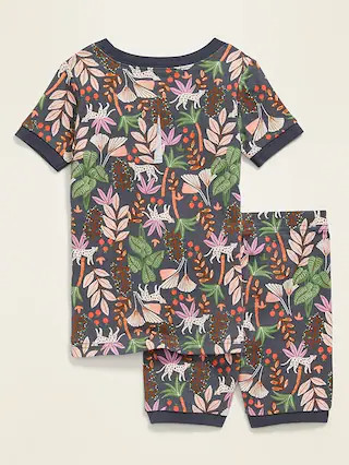Jungle-Print Pajama Set for Toddler & Baby | Old Navy (US)