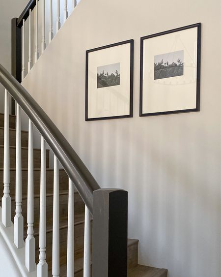 These gorgeous black frames are a very large size & the perfect solution for blank stair walls! 

Matted frames. Large frames with mat. Large matted frames. Asymmetrical matting. 

#frame #pictureframe #targethome #target

#LTKstyletip #LTKFind #LTKhome