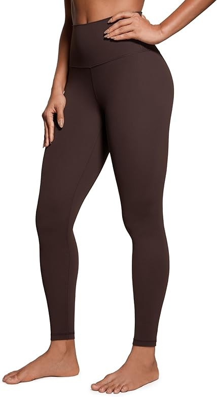 CRZ YOGA Women's Butterluxe 28'' Yoga Leggings - High Waisted Workout Gym Leggings Buttery Soft Y... | Amazon (UK)