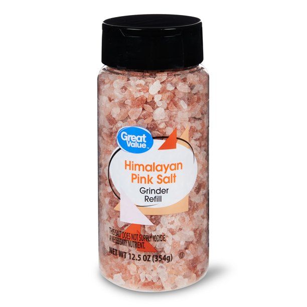 Great Value Himalayan Pink Salt Grinder Refill, 12.5 oz - Walmart.com | Walmart (US)