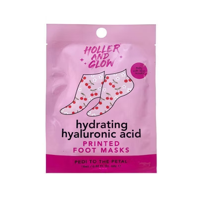 Holler and Glow Pedi to the Petal Foot Mask - 0.60 fl oz | Target