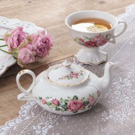 Country Grace Floral Teapot and Mug Set | Rod's Western Palace/ Country Grace