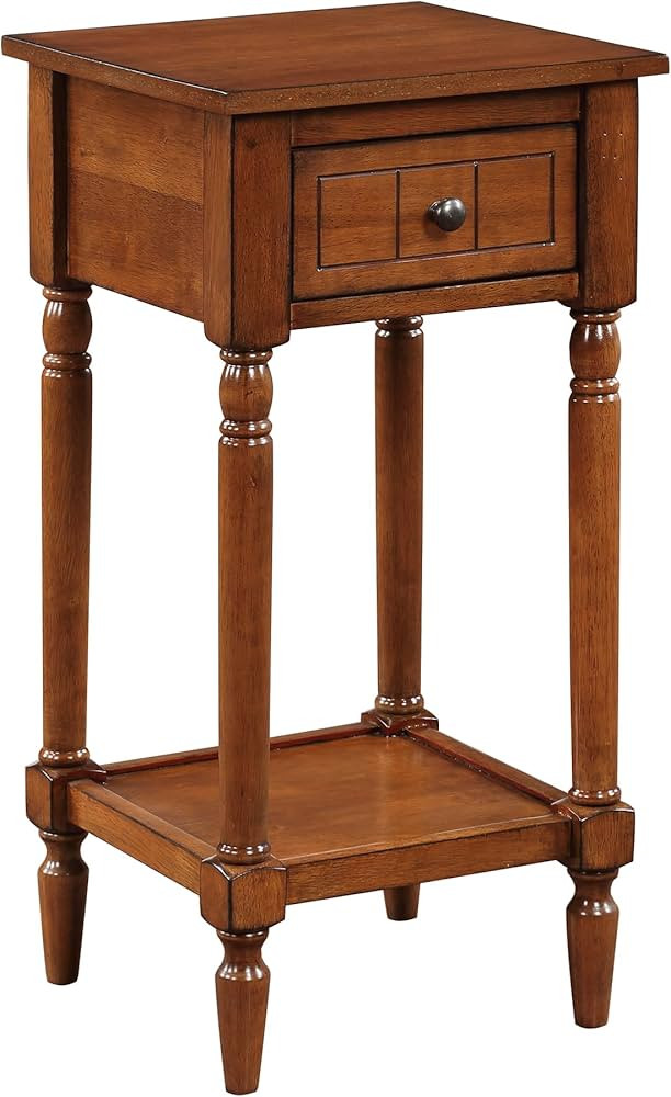 Convenience Concepts French Country Khloe 1 Drawer Accent End Table 14" - Traditional Farmhouse S... | Amazon (US)