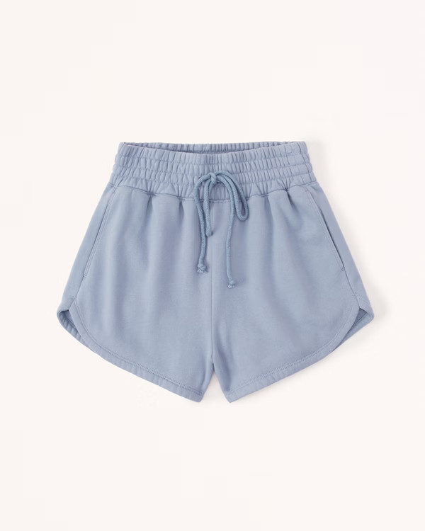 Dolphin-Hem Fleece Shorts | Abercrombie & Fitch (US)