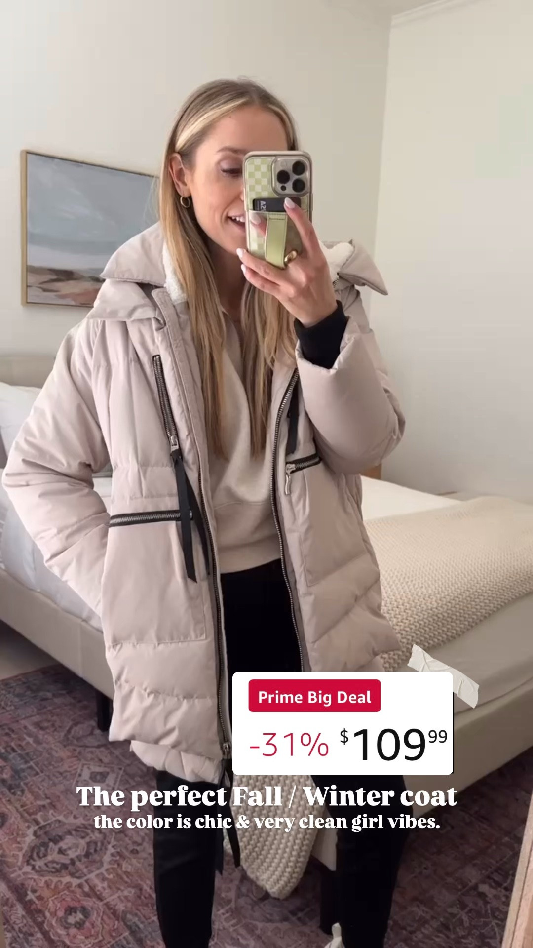 If you live somewhere cold you NEED this coat! It’s the warmest coat I’ve ever owned! ✨