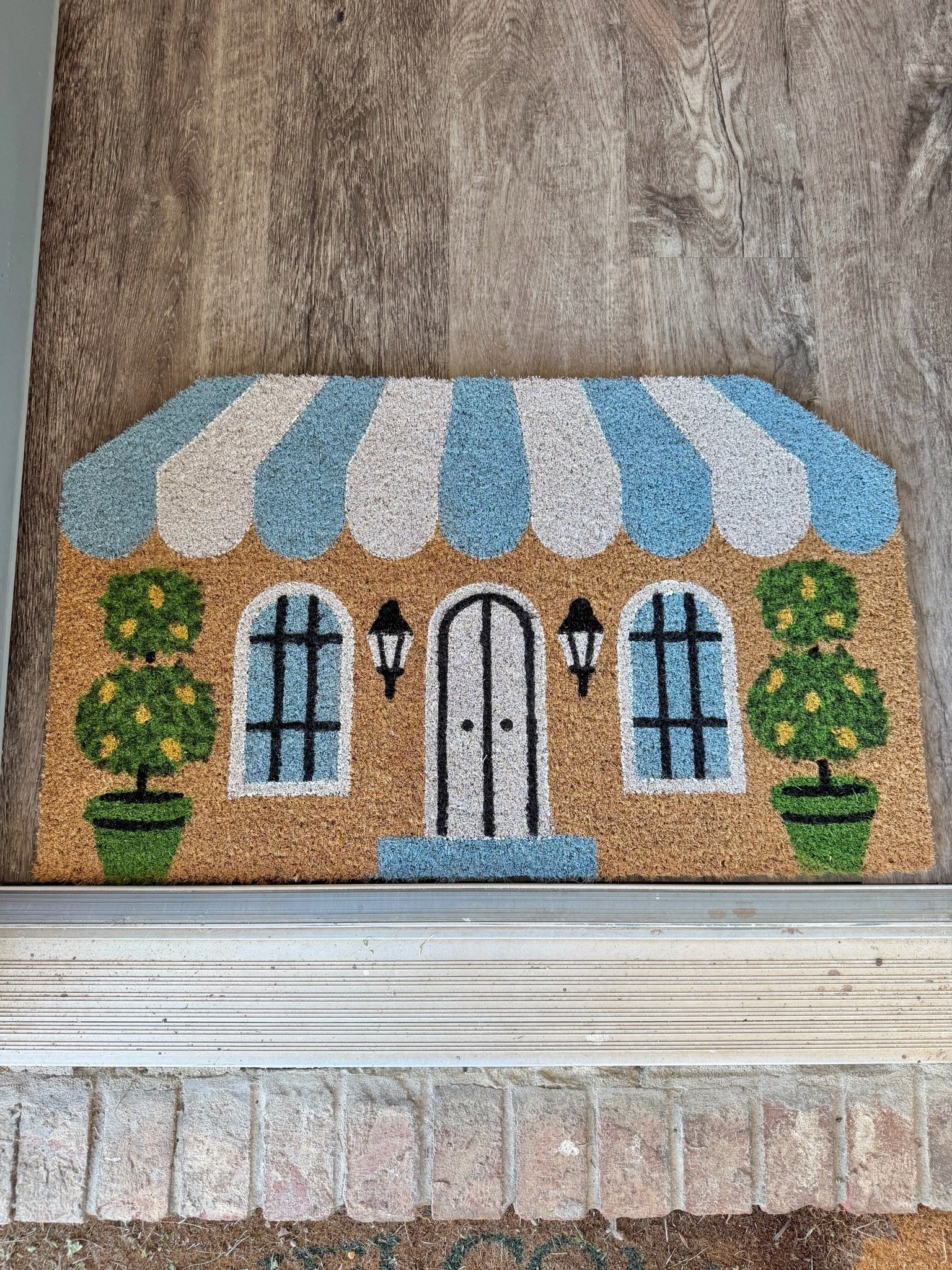 My cute new doormat from Target 🩵 English country home. Grand millennial home style

#LTKHome
