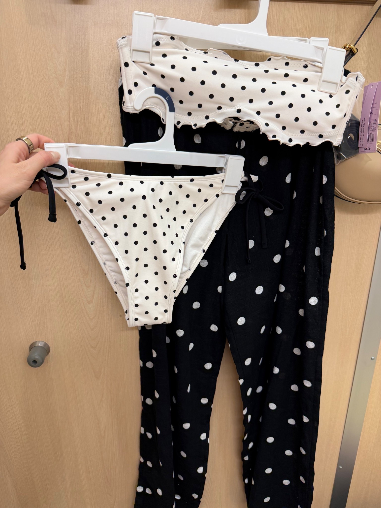 Polka dot bikini 

#LTKTravel #LTKSeasonal #LTKSwim