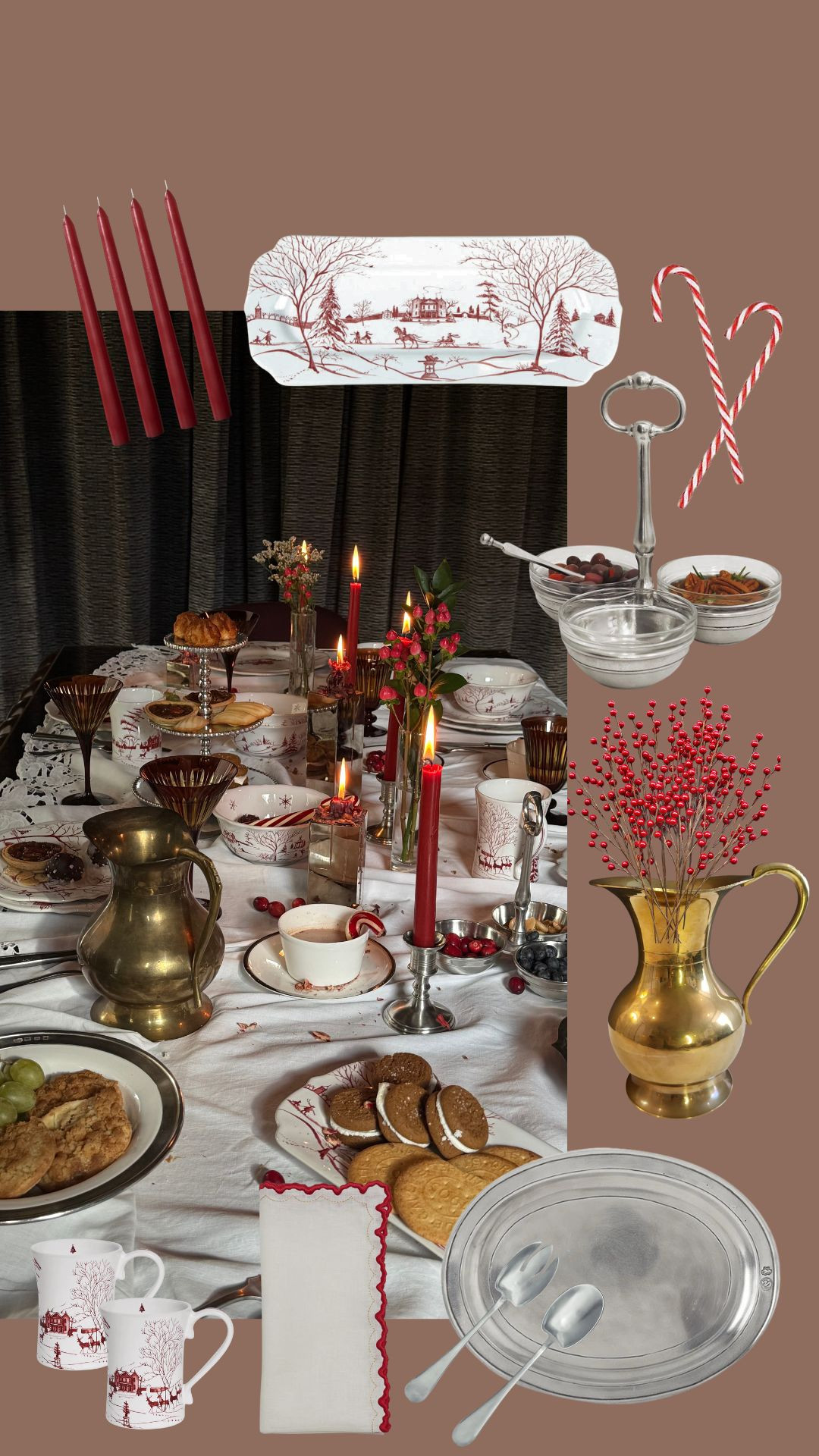 Holiday hosting tablescape details✨ 

 #LTKGiftGuide #LTKHoliday #LTKFindsUnder100