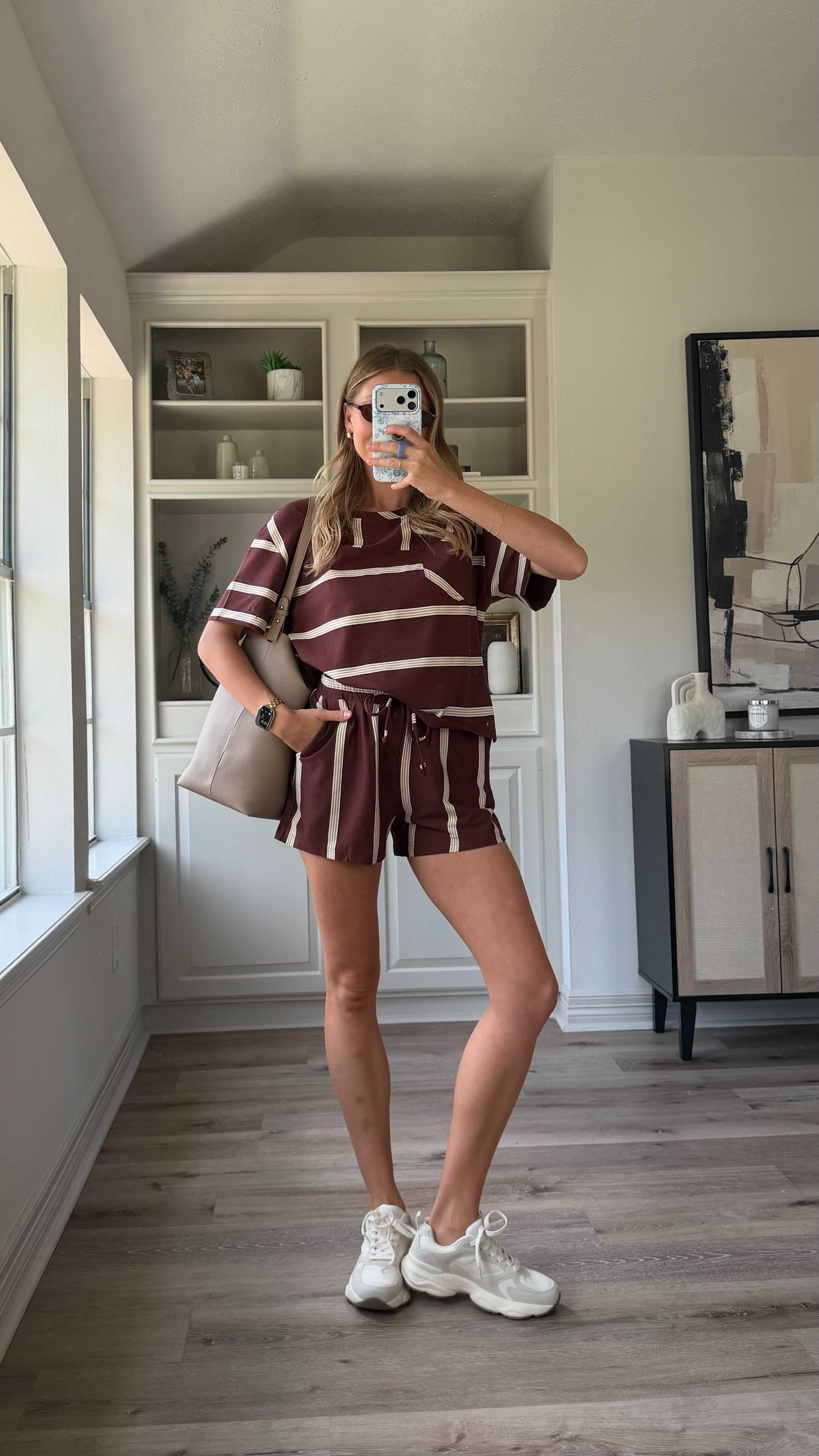 Cutest comfy amazon lounge set! Wearing small 

 #LTKootd #LTKmomlife