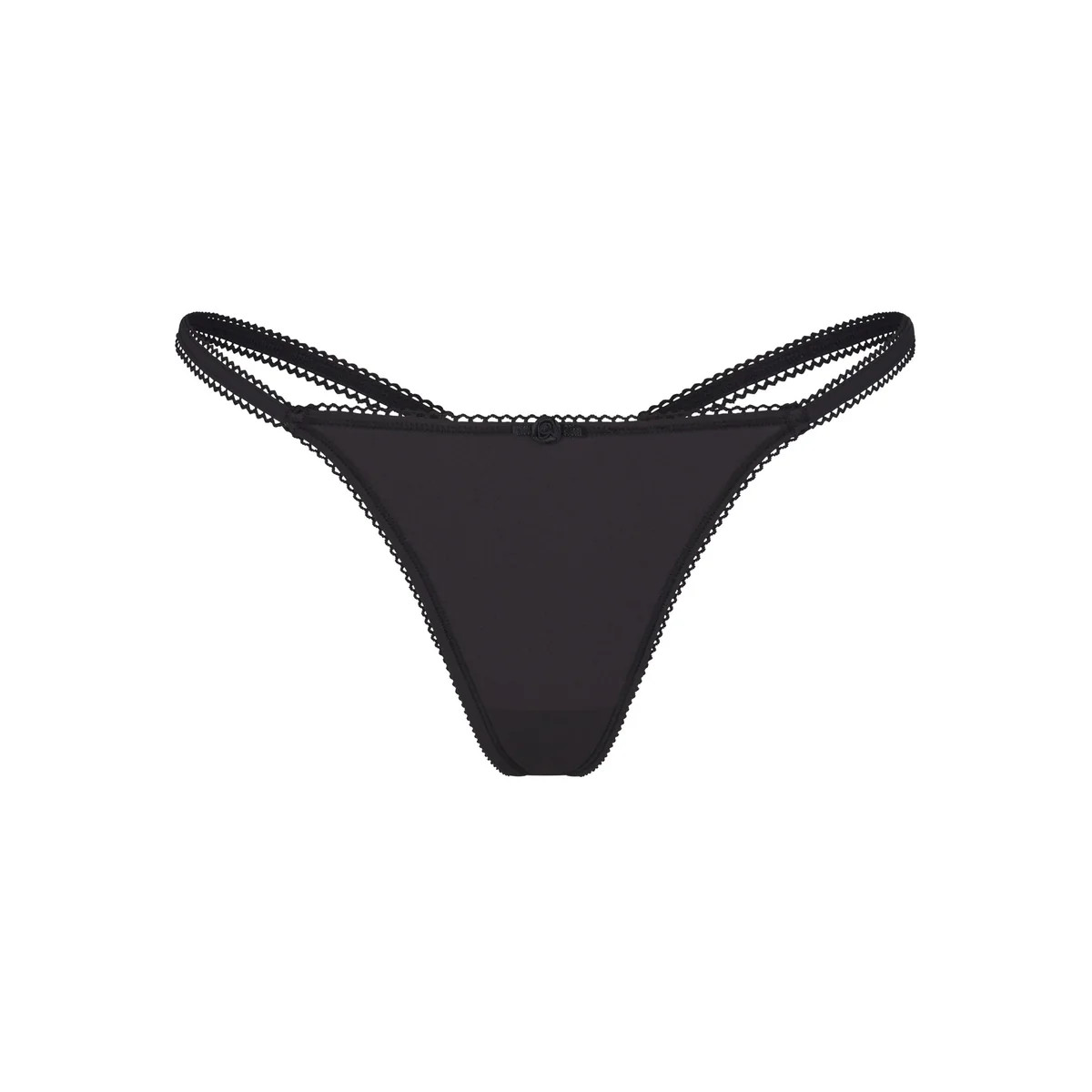 PICOT TRIM STRING THONG | SKIMS (US)