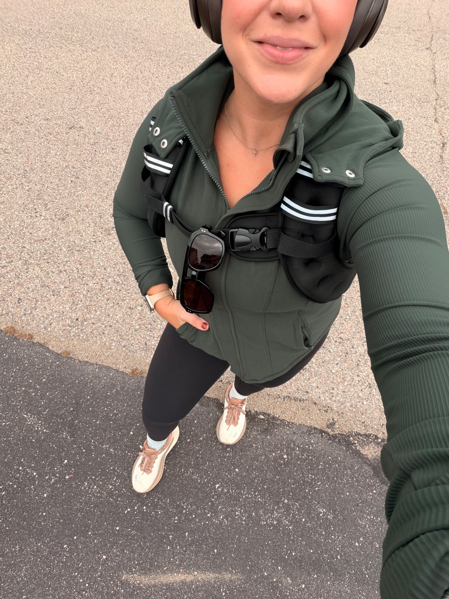 Hot girl walk essentials! Size L in all. 12# vest. 

#LTKMidsize #LTKActive #LTKSeasonal