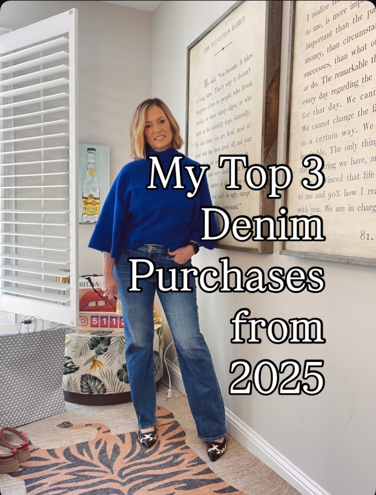 My 3 Favorite Denim Purchases in 2025
1. Mother Denim Kick It
The Kick It is the definition of a go-to jean. The mid-to-high rise is flattering without being restrictive, and the subtle kick flare creates a leg-lengthening effect that works with sneakers, boots, or a low heel. These feel polished but effortless, making them easy to dress up or down.
They have just the right amount of stretch—comfortable for all-day wear while still holding their shape. True to size for me and consistently reliable, this is the pair I reach for when I want to look put together with minimal effort.
Why people love them: flattering kick flare, comfortable stretch, easy everyday styling, classic with a modern feel.

2. Mother Denim Maven – New Gray Wash
The Maven is a straight-leg, slightly relaxed jean that feels current but still timeless. The new gray wash is what really sets this pair apart—it’s a perfect neutral that works year-round and pairs effortlessly with black, white, camel, navy, and layered denim looks.
These are great if you want a break from blue jeans without stepping outside your comfort zone. They’re comfortable through the hips, easy to wear casually, and ideal for sweaters, tees, and lightweight jackets.
Why people love them: modern gray wash, relaxed straight leg, versatile neutral, effortless everyday fit.

3. Mother Denim Lemon Twist

The Lemon Twist is the statement pair—and one of the most flattering wide-leg jeans I own. The high rise is smoothing and supportive, and the stitching creates a wide leg that feels elongating rather than overwhelming.

These instantly elevate an outfit and work especially well with fitted tops, sweater vests, blazers, and sleek knits. They dress up beautifully with heels or wedges but still look great styled casually.

Why people love them: slimming high rise, structured wide leg, elevated silhouette, perfect for dressing up.


#LTKootd #LTKgrwm #LTKOver40