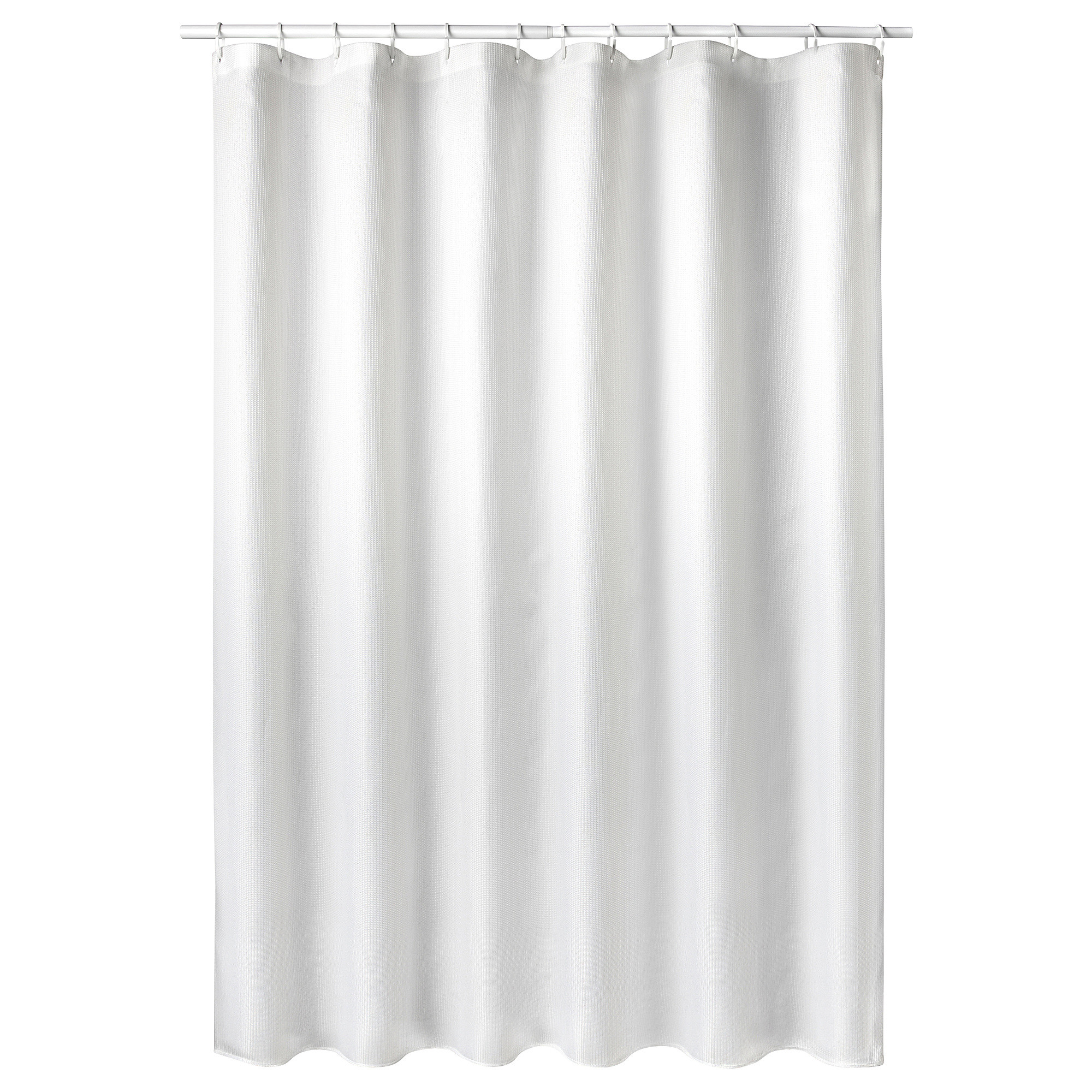 BORSTALOE Shower curtain, white, 72x72 " | IKEA US