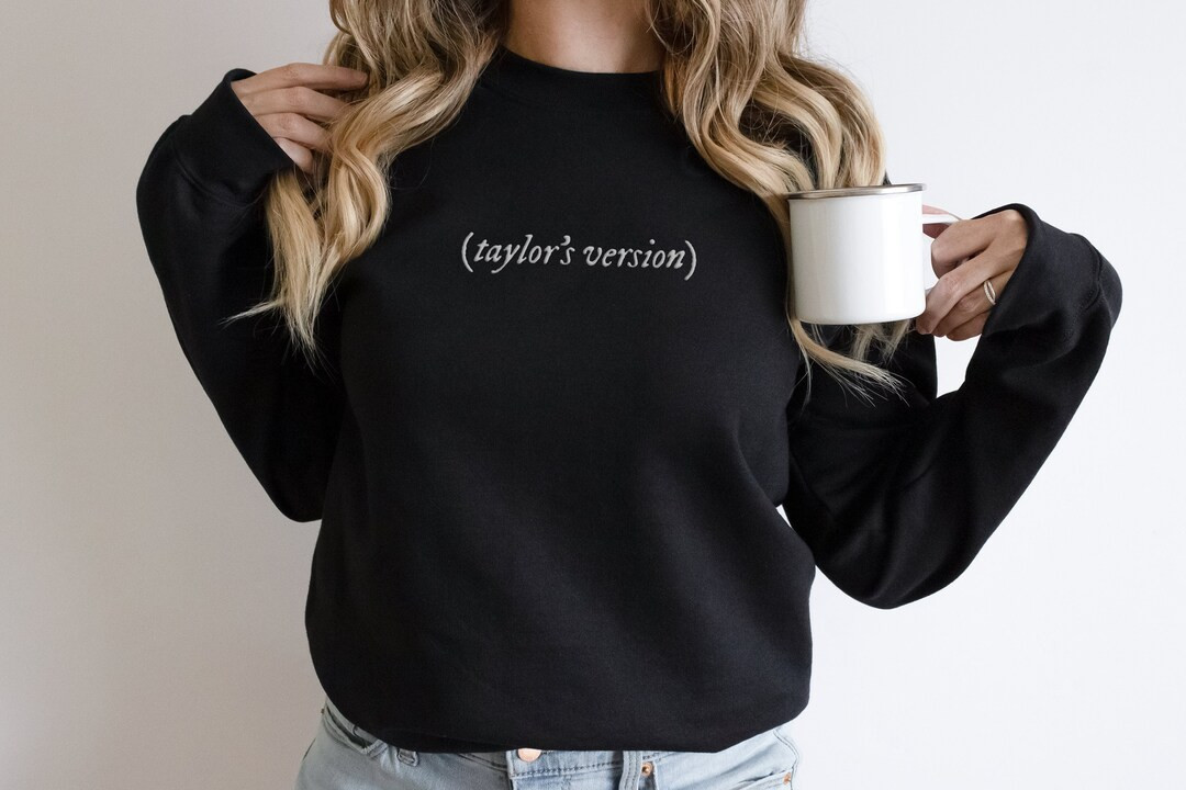 Taylor Swift Embroidered Sweatshirt Taylor's Version - Etsy | Etsy (US)
