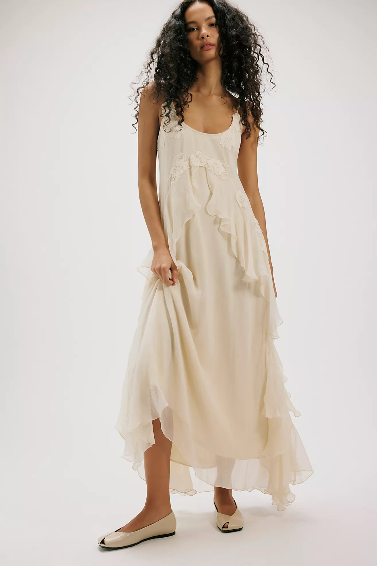 Nigel Preston Floating Angel Chiffon Maxi Dress | Free People (Global - UK&FR Excluded)