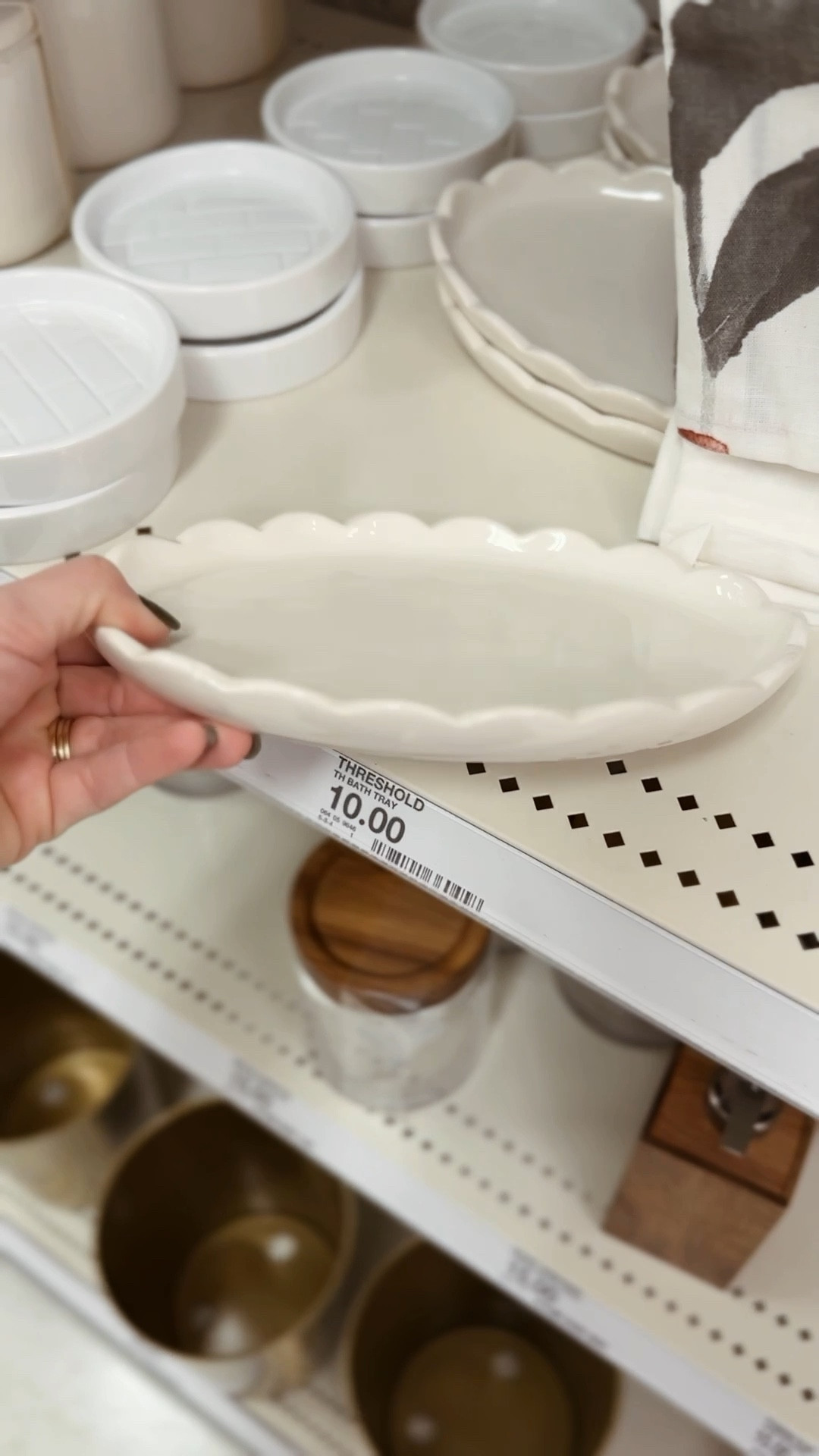 Bathroom organizers and storage from Target! The scallop tray is perfect for soap/lotion 😍 boujee on a budget, affordable home

#LTKFindsUnder50 #LTKHome