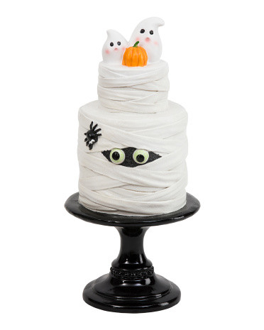 Mummy Cake With Stand | TJ Maxx