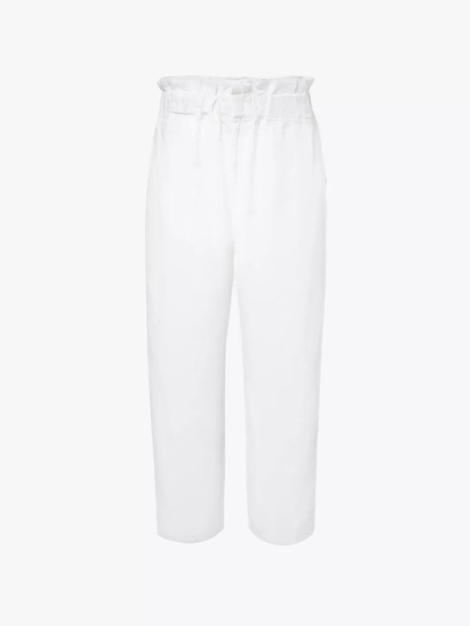 Ducky relaxed-fit linen trousers | Selfridges