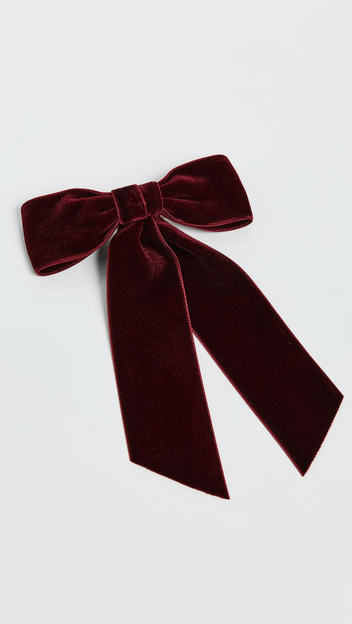 Velvet Bow Barrette | Shopbop