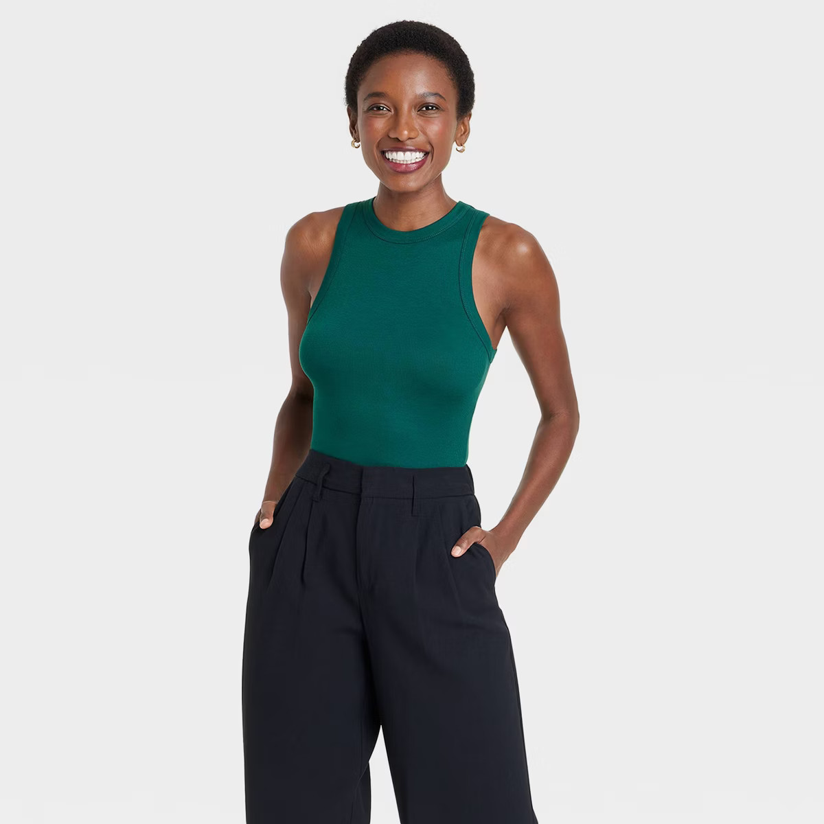 Women's Ribbed Tank Top - A New Day™ | Target