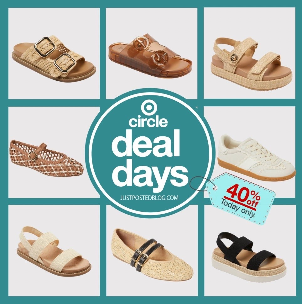 Woohoo! 40% off shoes with Target Circle! Today only!

#LTKootd #LTKSaleAlert