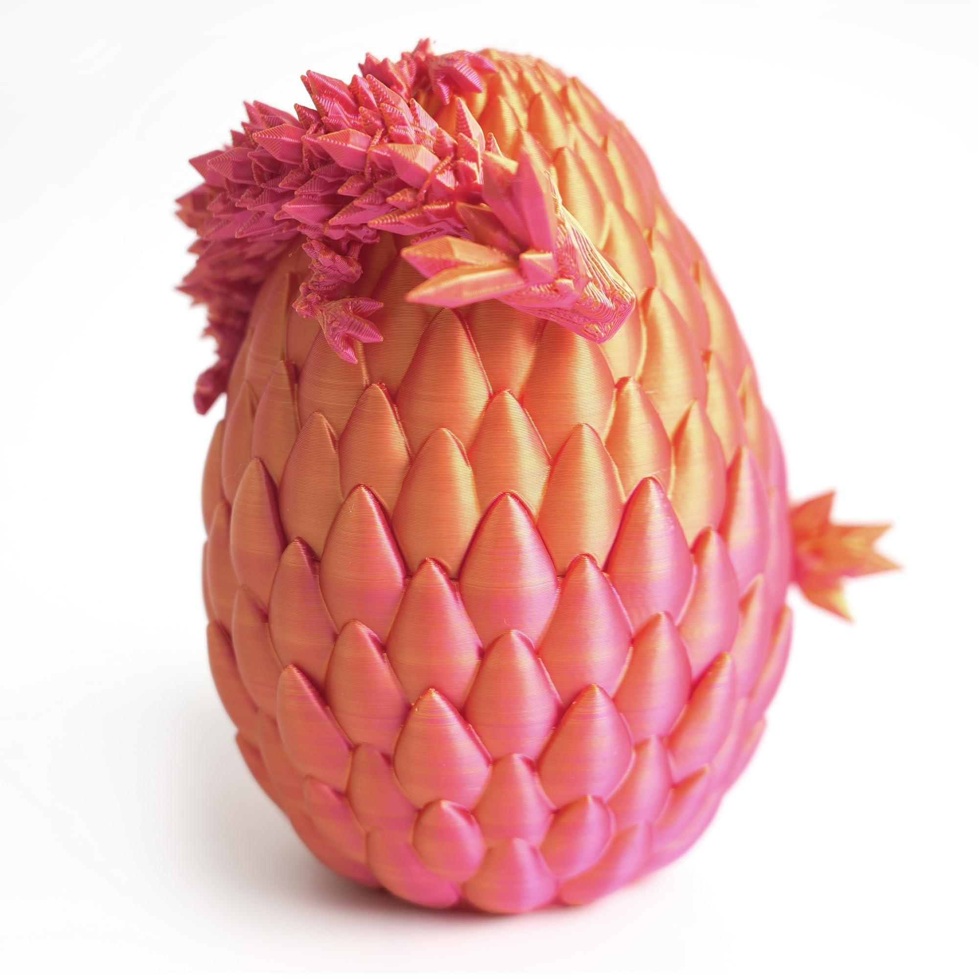 Dragon Egg - Red Mix Gold - Surprise Egg Toy with Flexible Dragon, 3D Printed Gift, Articulated D... | Amazon (US)