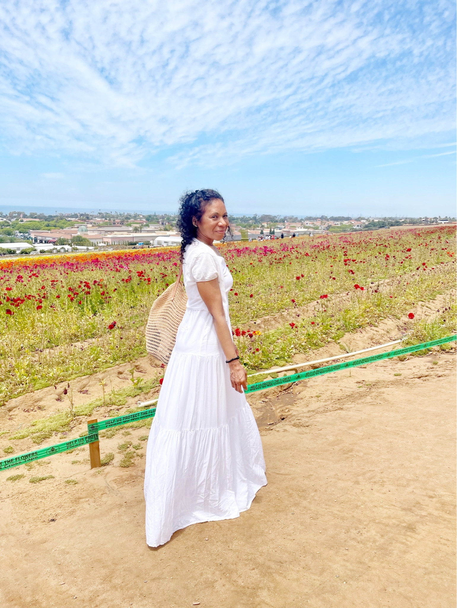 The Flower Fields of Carlsbad with a view of the ocean… 

#LTKSeasonal #LTKsalealert #LTKstyletip