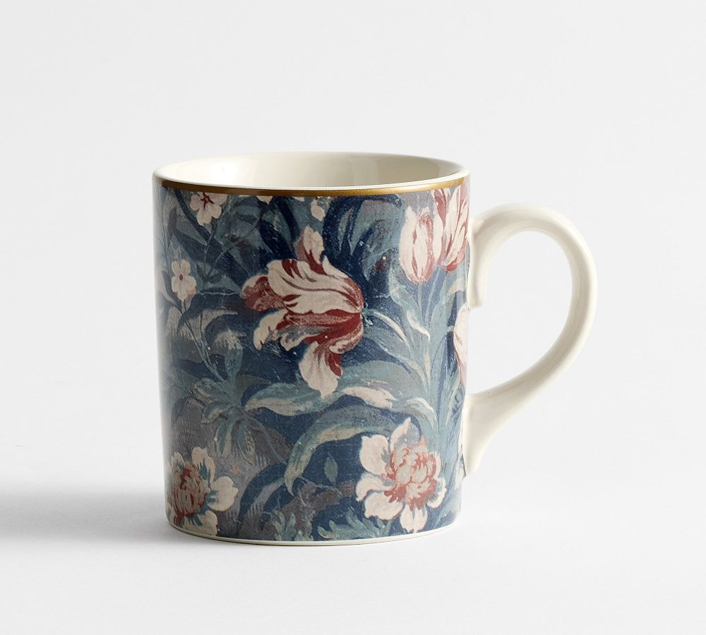 Kravet Stoneware Folly Scenic Stoneware Mugs - Set of 4 | Pottery Barn (US)