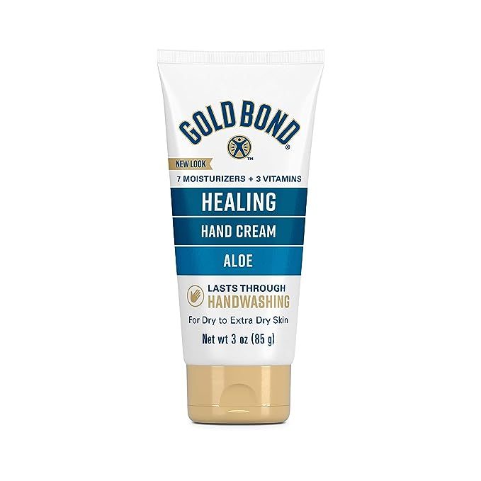 Gold Bond Healing Hand Cream, 3 oz., With Aloe, Moisture That Lasts Through Handwashing | Amazon (US)