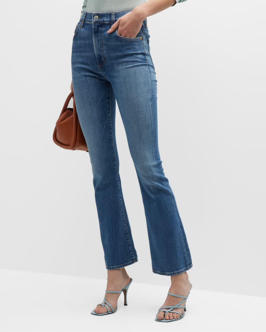 Lilah High Rise Bootcut Jeans | Neiman Marcus