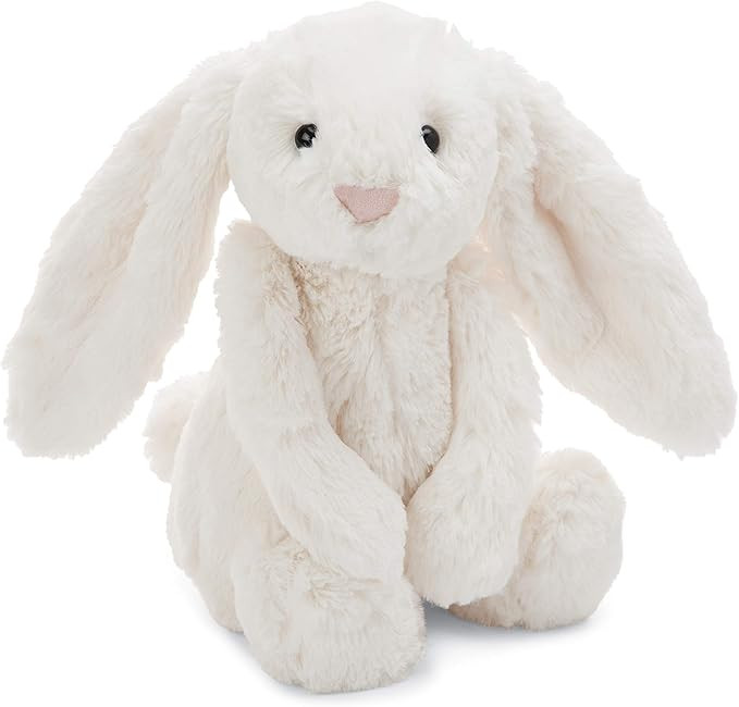 Jellycat Bashful Cream Bunny Stuffed Animal, Medium, 12 inches | Amazon (US)