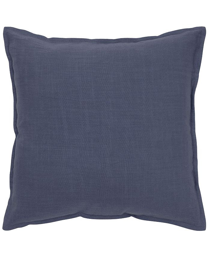 Rizzy Home Solid Polyester Filled Decorative Pillow, 20 | Macys (US)