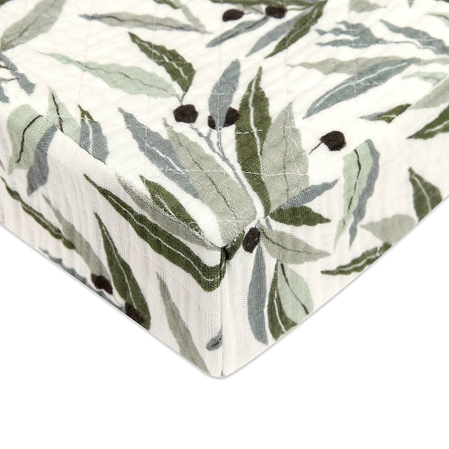 Babyletto 100% Quilted Organic Cotton Changing Pad Cover, GOTS-Certified, Fitted 360°, Ultra-Sof... | Amazon (US)