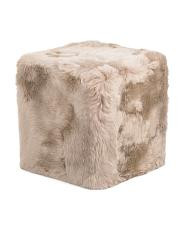 18x20 Long Wool Sheepskin Cube | TJ Maxx