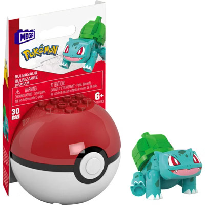 MEGA Construx Pokémon Evergreen Poké Ball Buildable Figures – Squirtle, Pikachu, Charmander, ... | Target