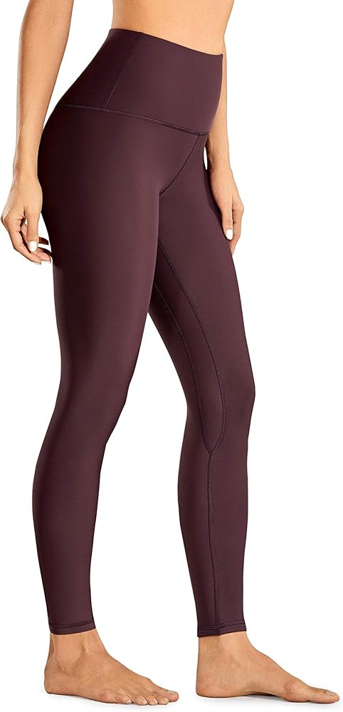 CRZ YOGA Women's Thermal Fleece Lined Yoga Leggings 28 Inches - Winter Warm Full Length Workout P... | Amazon (US)