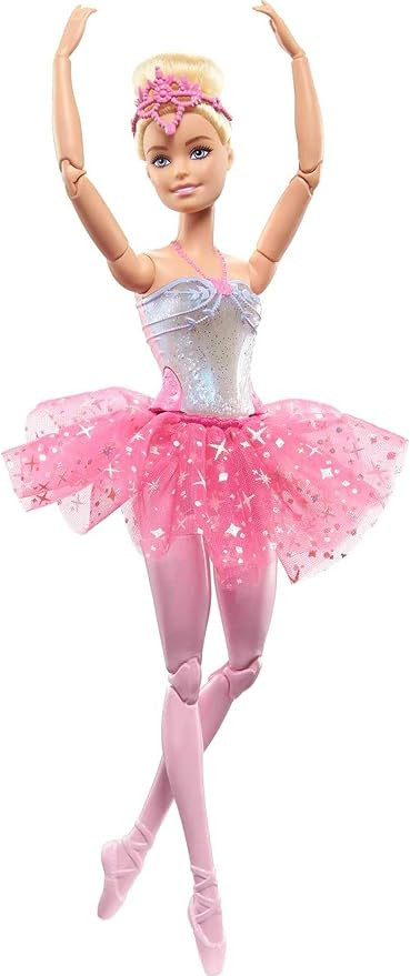 Barbie Dreamtopia Twinkle Lights Ballerina Doll with Blonde Hair & Light-Up Feature Wearing Royal... | Amazon (US)
