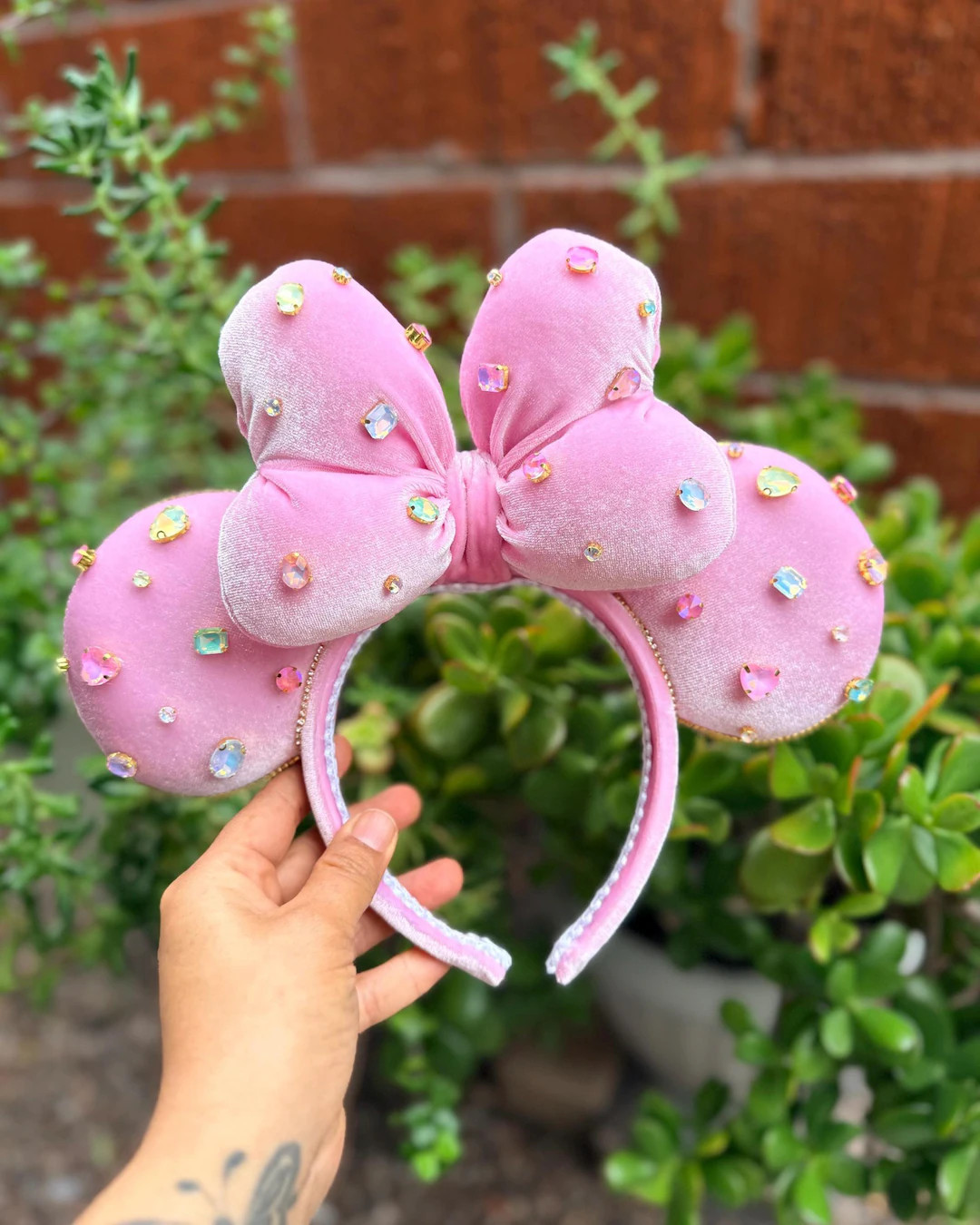 Pastel Gems Minnie Ears | Etsy (Global)
