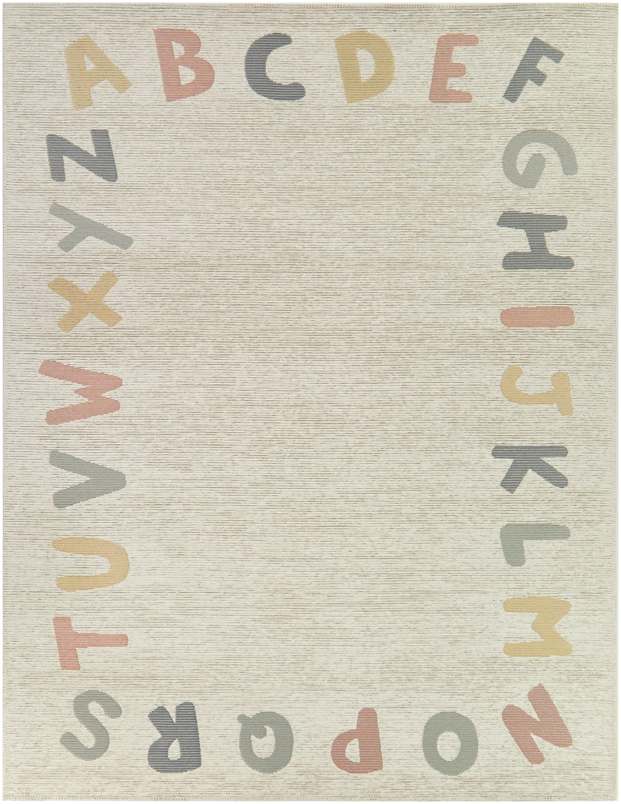 Mainstays Alphabet Indoor Rug, 5' 3"W x 7'L - Walmart.com | Walmart (US)