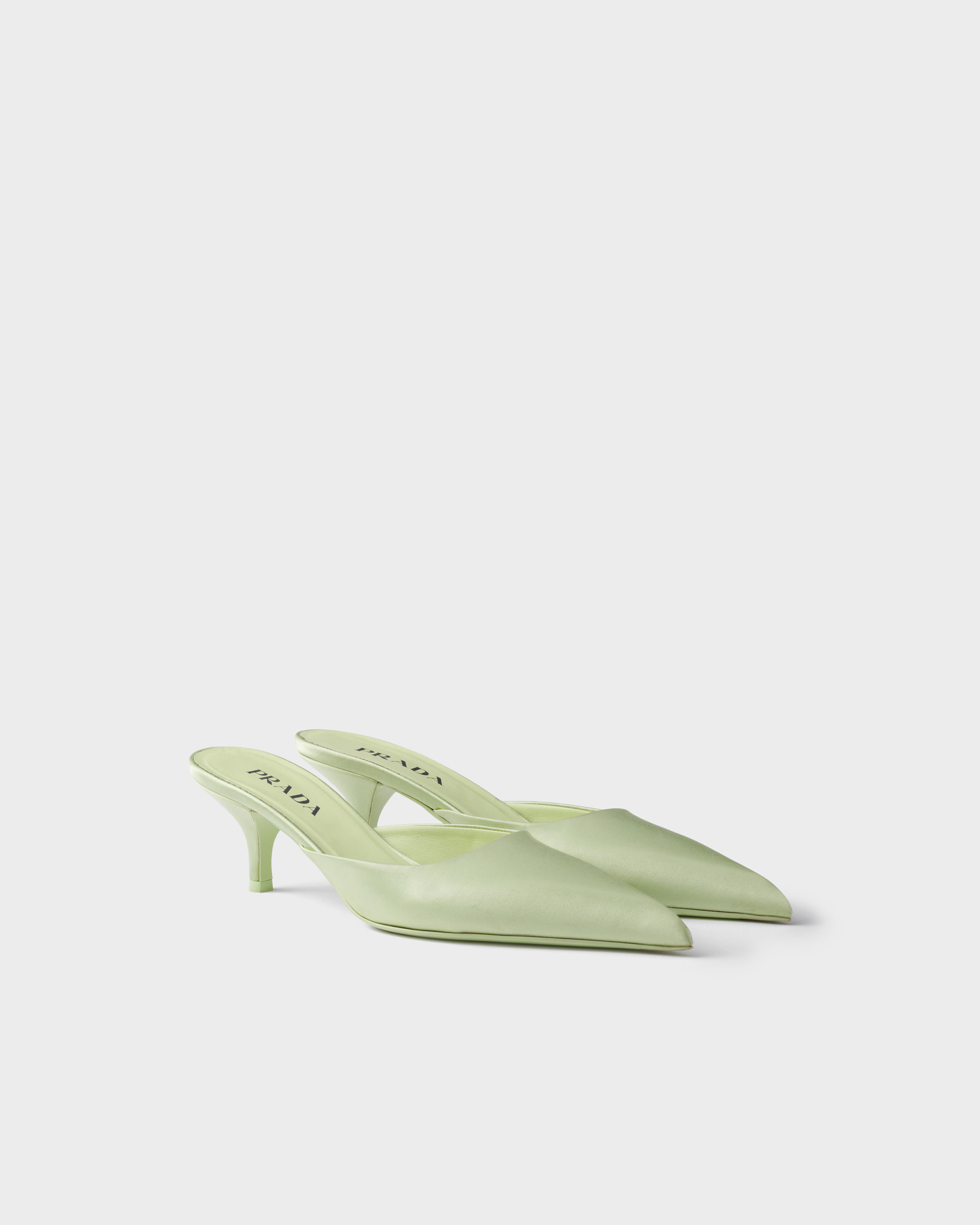 Satin mules | Prada US