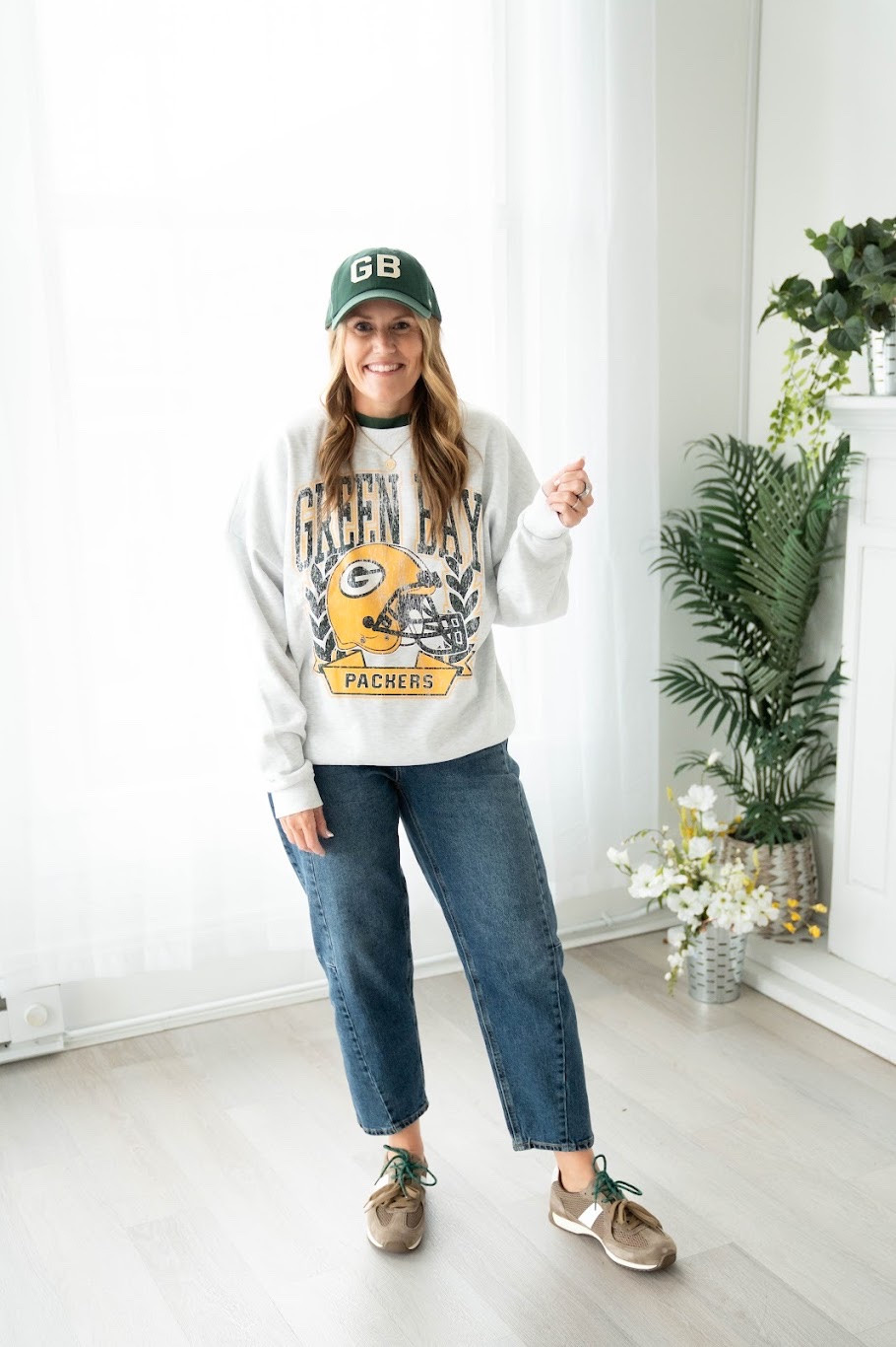 Green Bay Packers gear! Go Pack Go! 

NFL teams game day outfit football season packers

#LTKootd #LTKmomlife #LTKgrwm