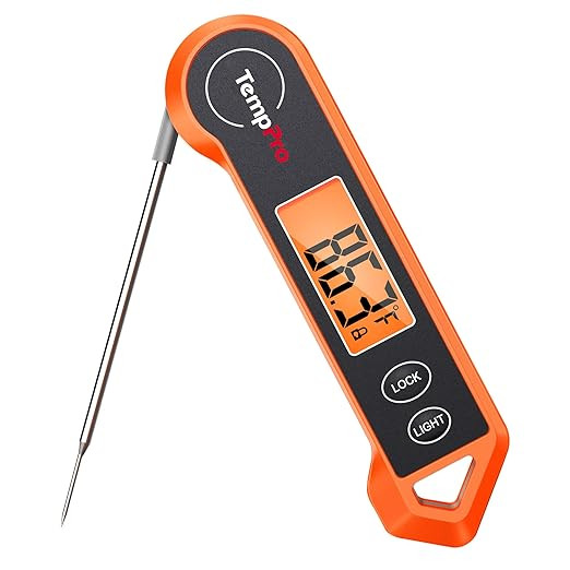 TempPro TP19H Digital Meat Thermometer for Cooking with Ambidextrous Backlit and Motion Sensing K... | Amazon (US)
