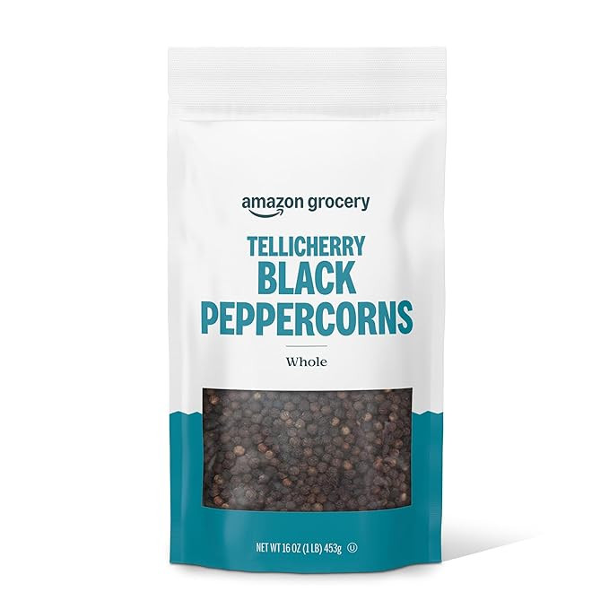 Amazon Grocery, Tellicherry Whole Black Peppercorn, 16 Oz (Previously Happy Belly, Packaging May ... | Amazon (US)