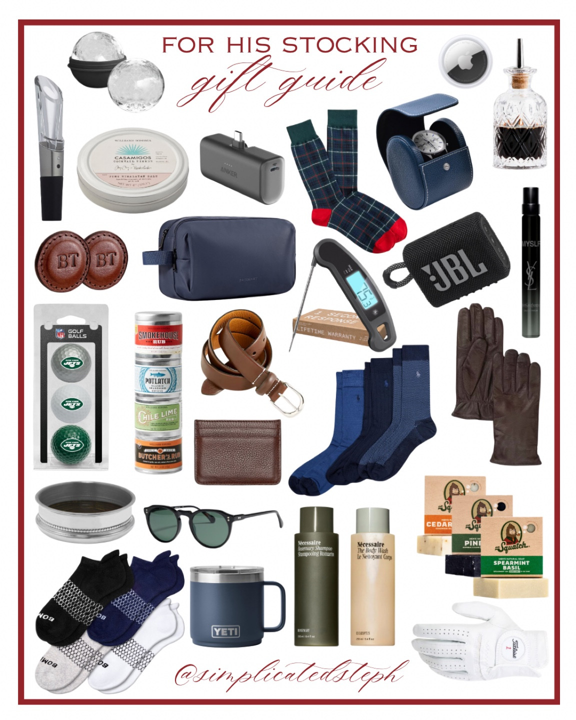 Stocking stuffers for him 
For him under $100
Gifts for him 
Gifts for husband 
Gifts for boyfriend 

#LTKHoliday #LTKGiftGuide #LTKSeasonal