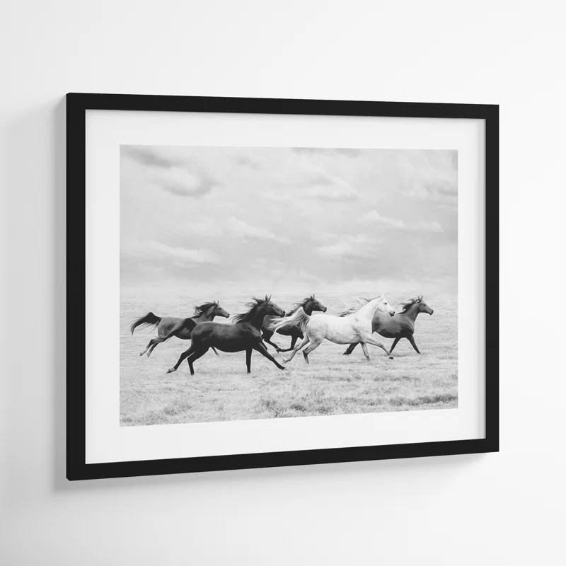 " Horse Run I " by PHBurchett | Wayfair North America