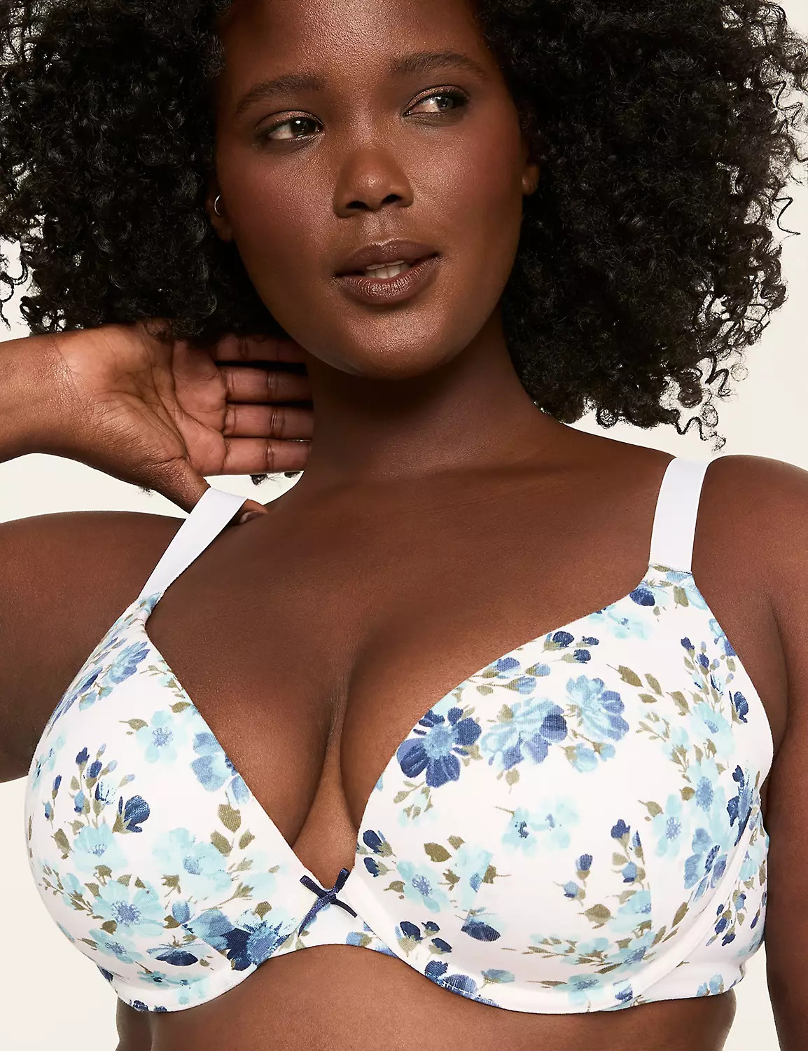 Cotton Boost Plunge Bra | Lane Bryant (US)